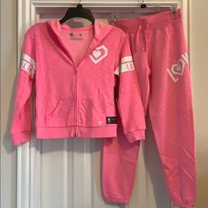 Girl’s Xersion matching set, Size M (10/12)